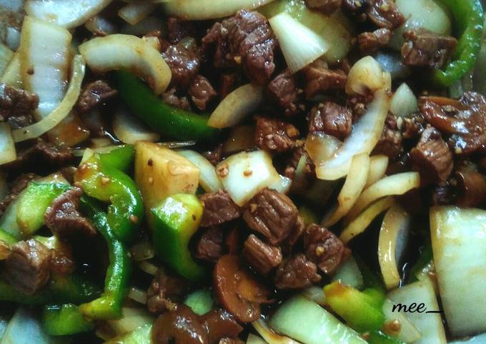 Resep Sapi Lada Hitam, Menggugah Selera