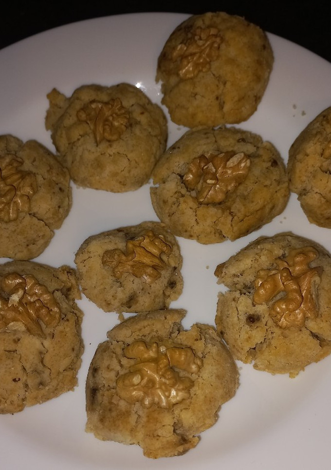 Una foto de Galletas de café y nuez 🍪