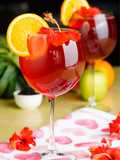 Hibiscus Tea Sangria