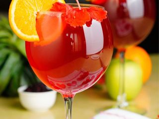 Hibiscus Tea Sangria