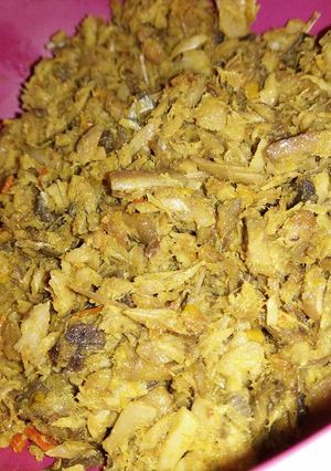 Foto resep Tongkol Suwir Pedas