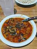 Sopa de porotos azuki