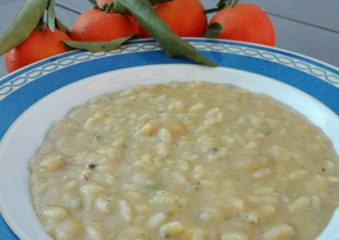 Passi a Preparare Fatto in casa Risotto zucca e castagne 🌰