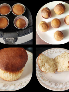 ஏர் பிரையர் வெனிலா கப் கேக் (Air fryer vanilla cup cake recipe in tamil) செய்முறை முக்கிய புகைப்படம்