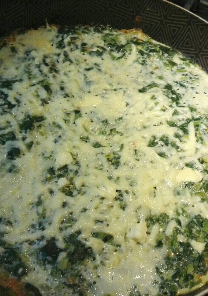 Una foto de Torta de espinacas