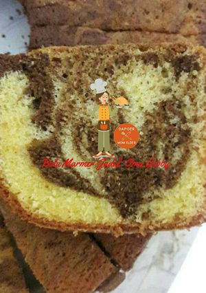 Foto resep Bolu Marmer Jadul Oma Gebby