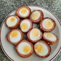 Scotch eggs #themechallenge# A picture of Scotch eggs #themechallenge#.