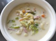 A picture of cabbage macaroni