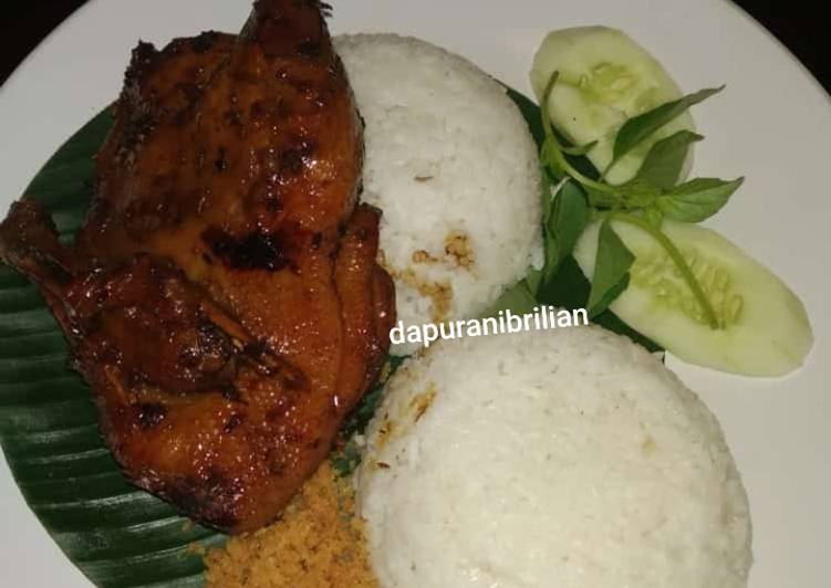 Resep Bebek bakar madu empuk+kremes simpel enak, Lezat