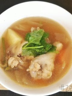 รูปของ ซุปไก่มันฝรั่ง