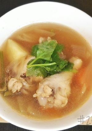 รูปของ ซุปไก่มันฝรั่ง