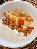 Oat meal สูตร Apple Cinnamon อาหารเช้าโลว์คาร์บ