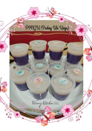 Foto resep PINGU (Puding Ubi Ungu)