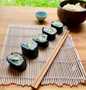 Easy Ways Make|Recipe} Cucumber and Wasabi Brown Sushi Rolls, Can Pamper Your Tongue