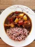 Japanese Lamb Curry (using Daiso Curry Roux Blocks)