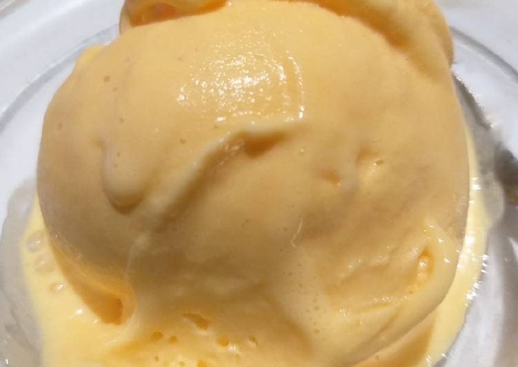 Recipe of Homemade Mango ice cream