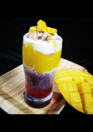 A picture of Mango Falooda.