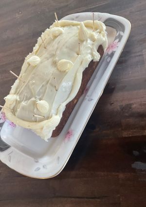 A picture of Carrot Loaf Cake.