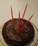 Torta de cumpleaños para diabéticos