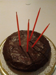 Una foto de Torta de cumpleaños para diabéticos