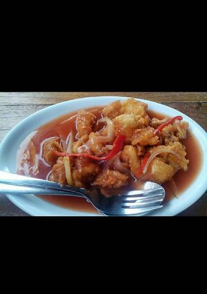 Foto resep Ayam asam manis simple