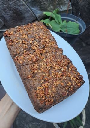 Foto resep 🍌Banana Dates Bread ver 2 (tanpa madu & +chia seed)