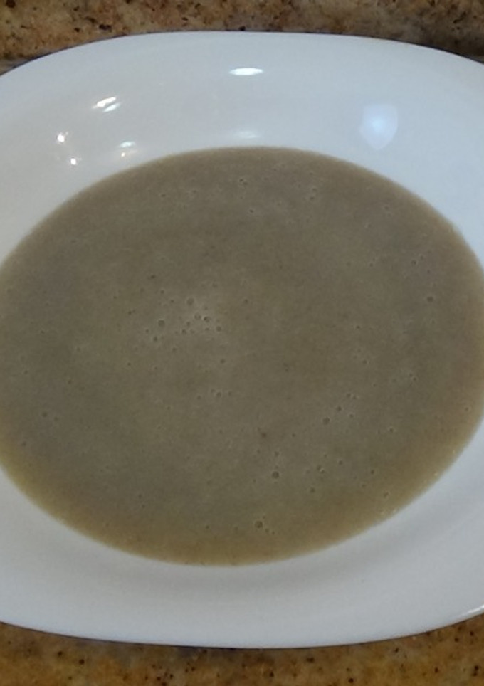Una foto de Crema de champiñón