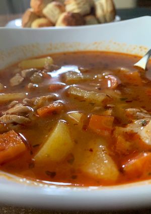 Gulyásleves recept fotója