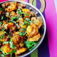 A picture of Prawn Masala.