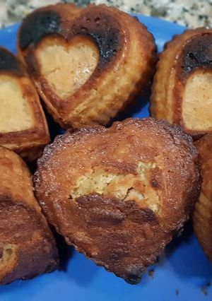 Una foto de Cupcackes de manzana canela y nuez