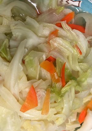 炒高麗菜 的食譜成品照片
