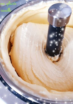 Une photo de Crème glacée vanille au Gelato😋