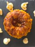 Donuts de tortilla de patatas en tempura