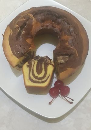 Foto resep Marmer cake #karbo