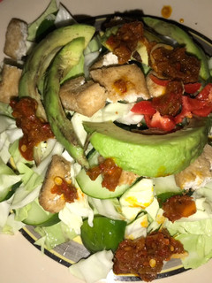 A picture of Tofu salad.