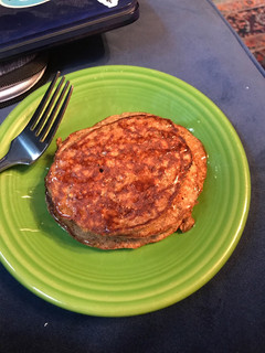 A picture of Healthy Banana Oatmeal Pancakes.