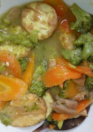 Foto resep Tumis tahu sayur
