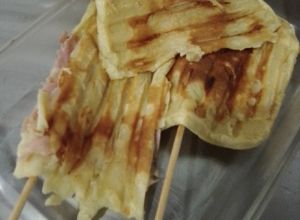 Foto de Crepe no grill