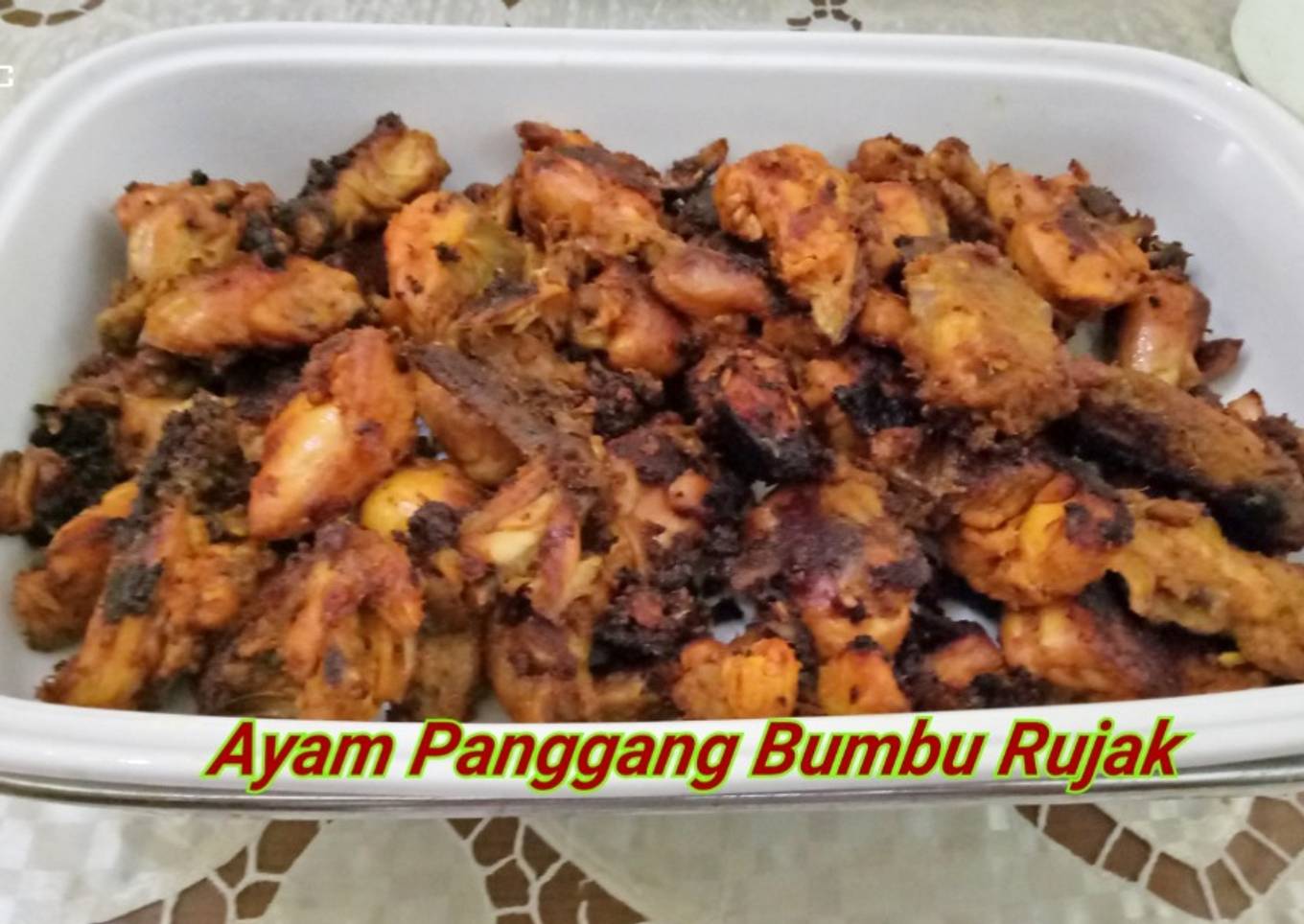 Ayam Panggang Bumbu Rujak