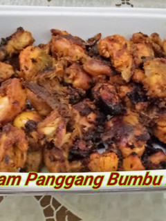 Foto resep Ayam Panggang Bumbu Rujak