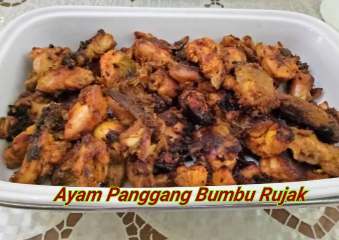 Bagaimana Membuat Ayam Panggang Bumbu Rujak Anti Gagal