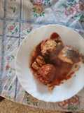 Nasello in rosso