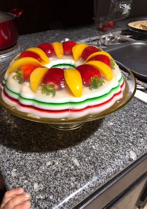 Una foto de Gelatina de frutas
