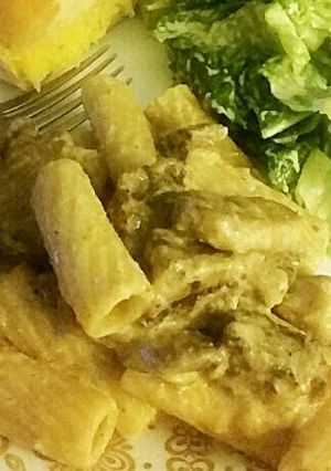 A picture of Creamy Steak & Mushroom Rigatoni.