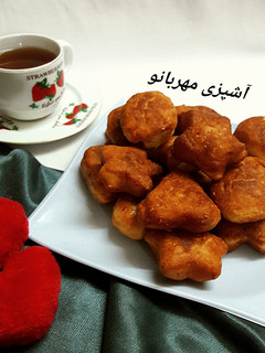 عکسی از دستور نان روغنی قالبی