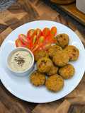 Tempe Falafel & Tempe Mousse Gurih