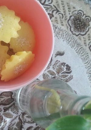 عکسی از دستور ❤کیک یزدی زعفرانی