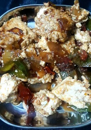 A picture of Soya paneer.