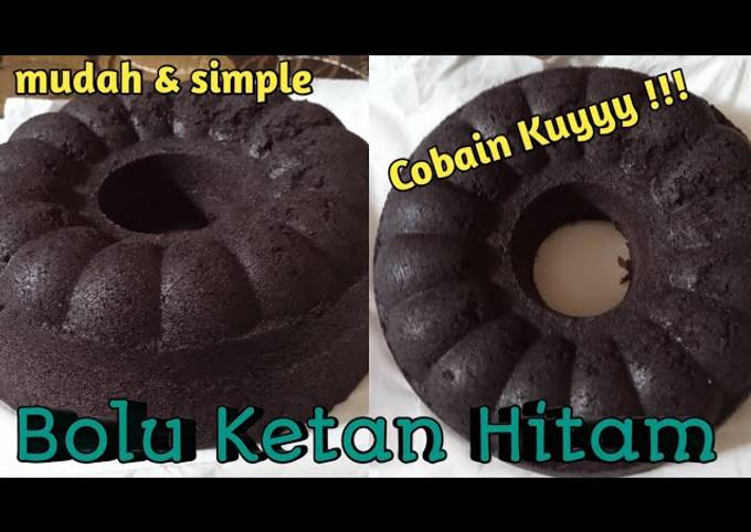 Bolu Ketan Hitam Kukus