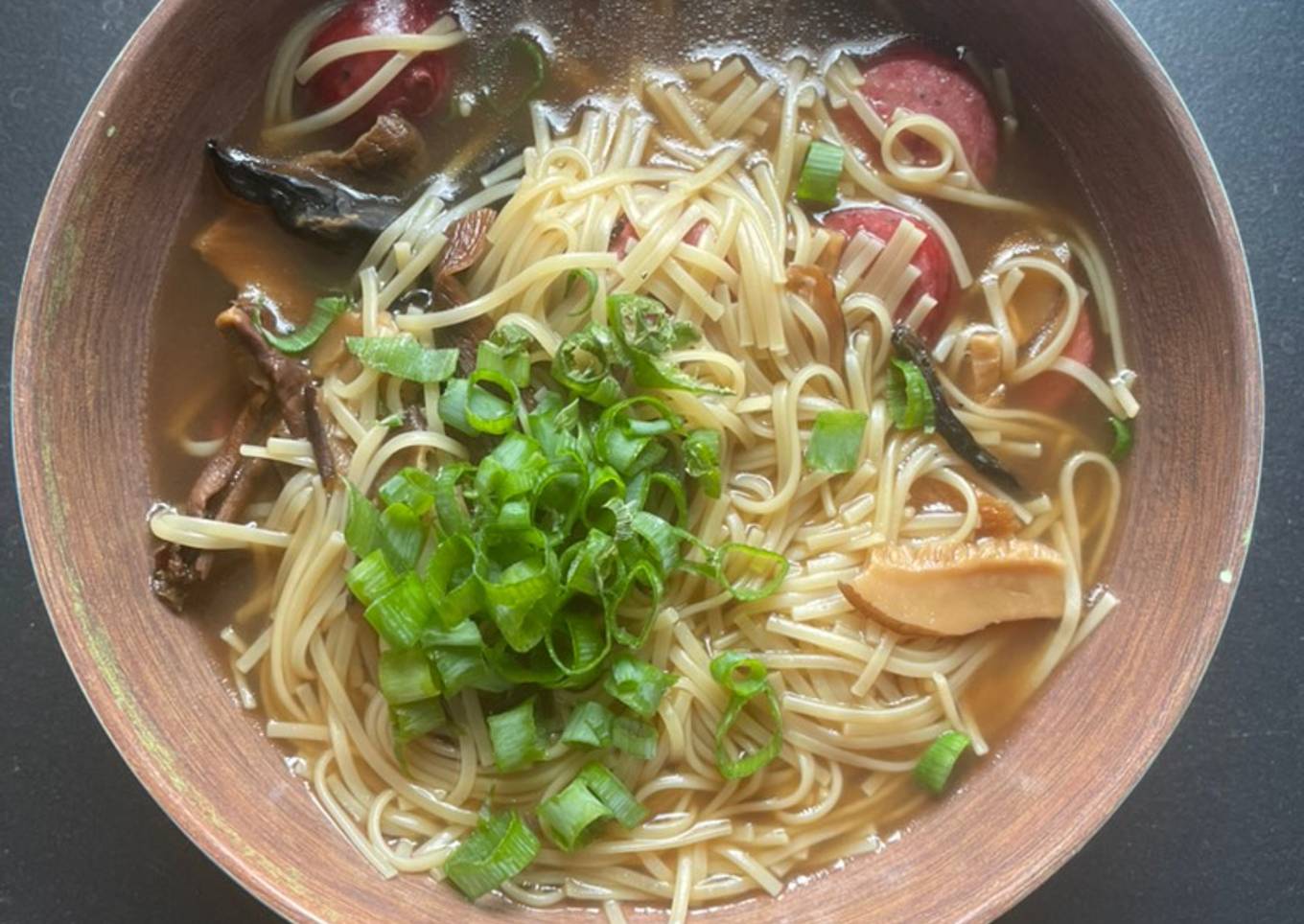 Kari’s bone broth noodle soup